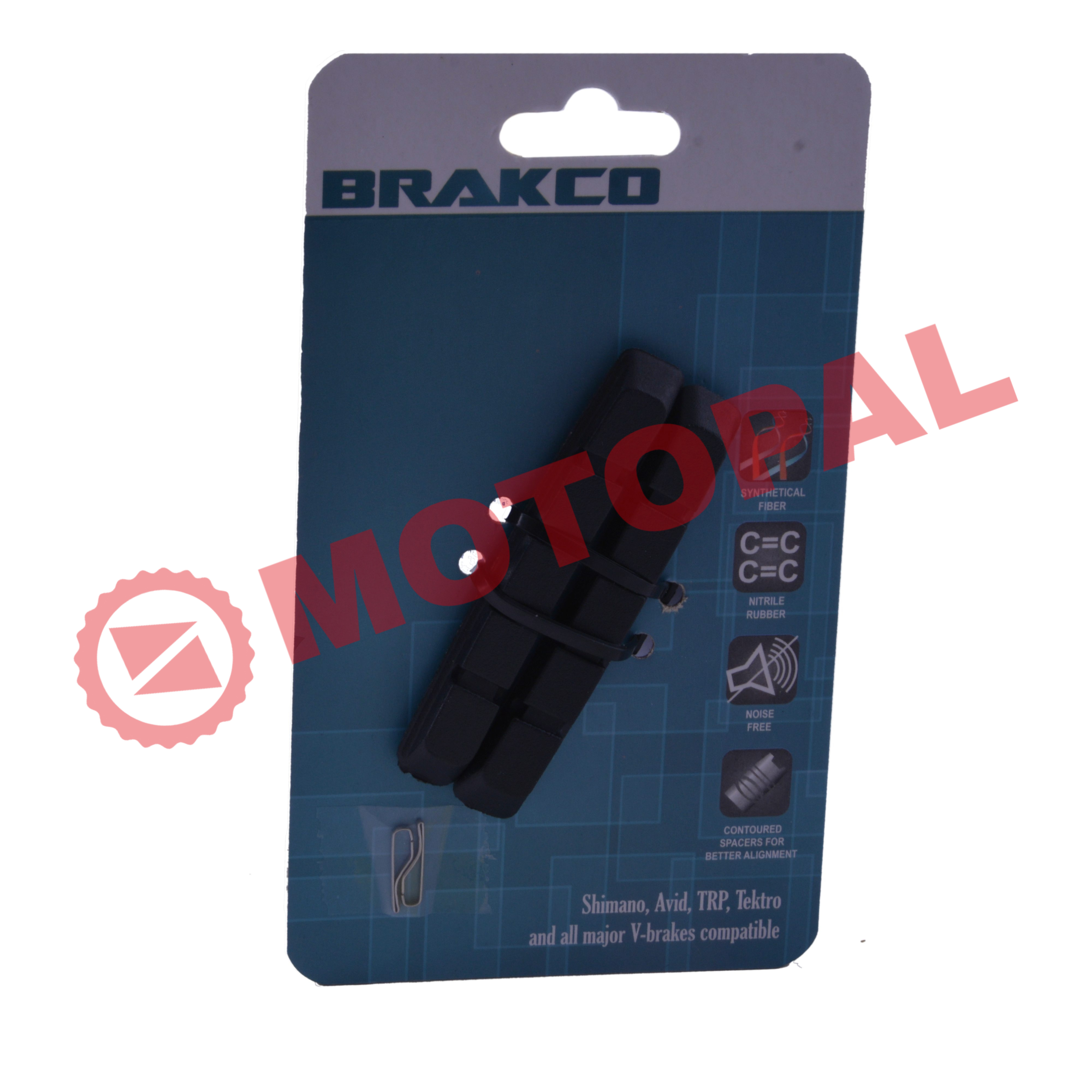 V BRAKE FREN PABUCU YEDEĞİ [72 mm] BRAKCO