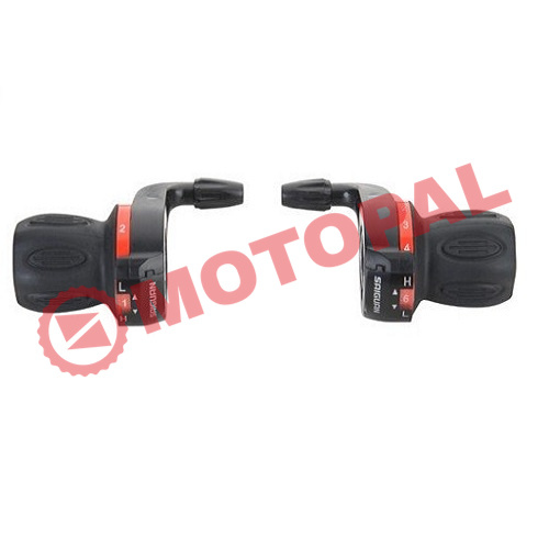 GRIP SHIFT VİTES KOLU 7 ' Lİ  NO-INDEX KDSG-09 [SET- TEKLİ AMBALAJ] - KIRMIZI - SAIGUAN