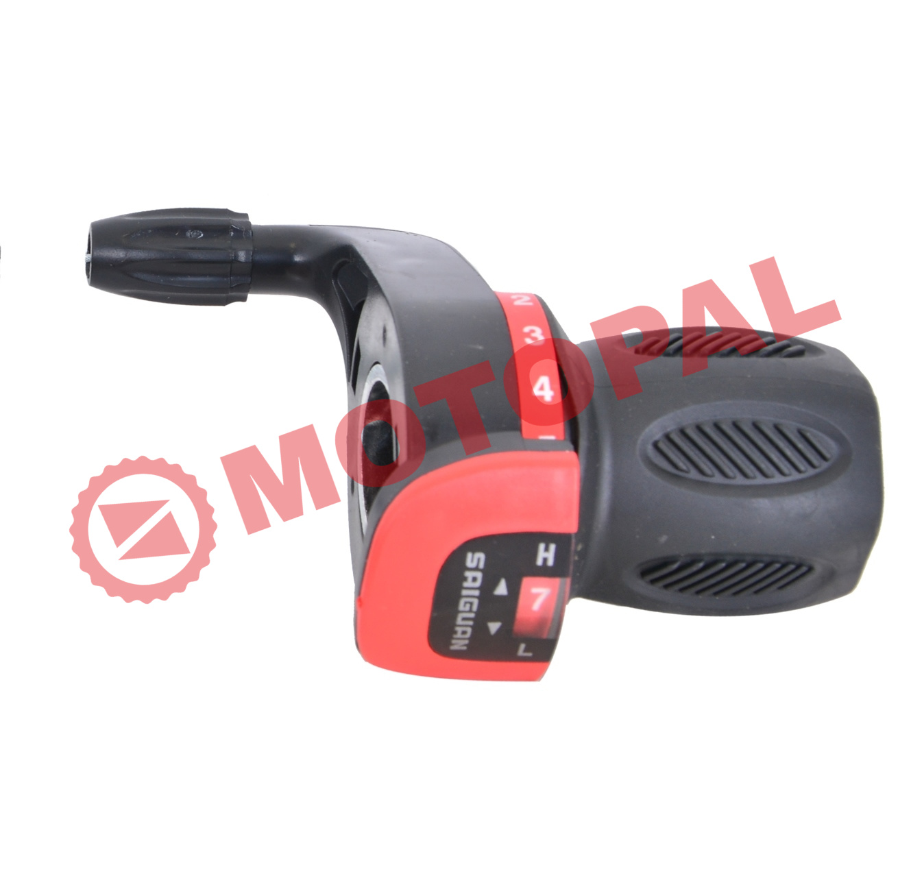 GRIP SHIFT SAĞ TARAF VİTES KOLU 7 ' Lİ NO-INDEX KDSG-08 [SET-TEKLİ AMBALAJ]-KIRMIZI SAIGUAN