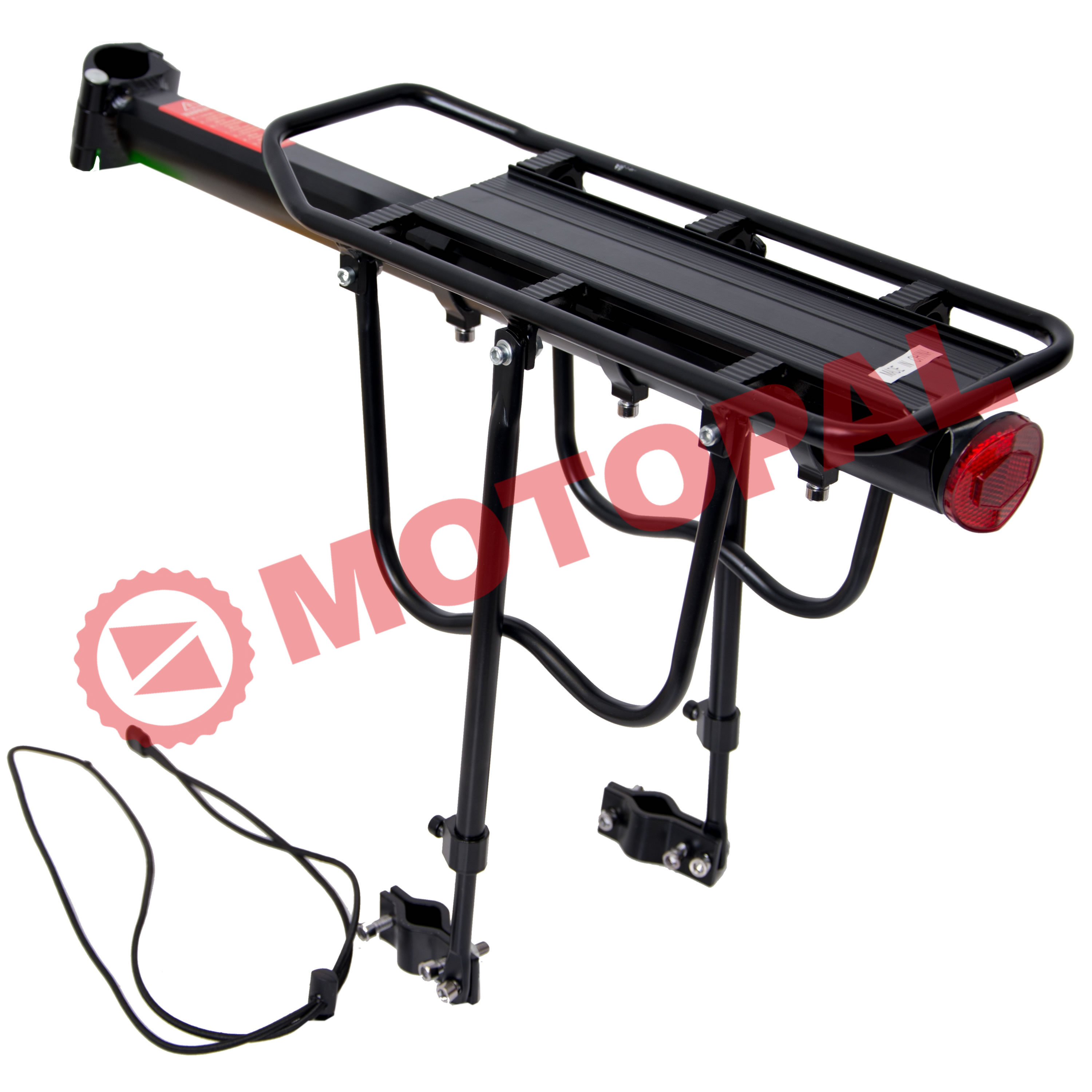 24 - 28 MTB BAGAJ  ALÜMİNYUM SİYAH