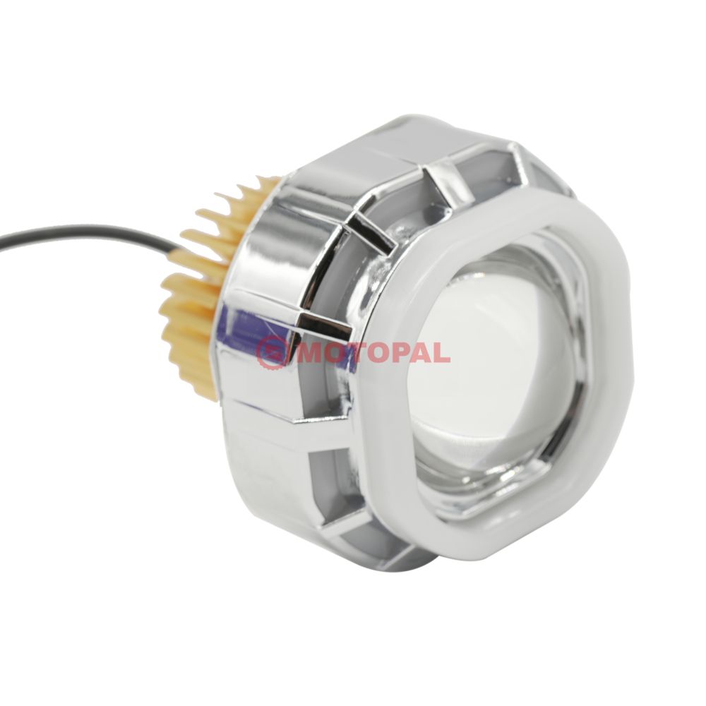 KARE ANGEL'LI YENİ MODEL ÇAKARLI SİS LAMBASI [KIRMIZI]