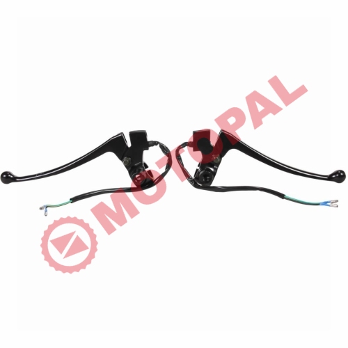 DEBRİYAJ KOLU - ÖN FREN KOLU VE KÜTÜKLERİ KOMPLE SİYAH CG  [TAKIM]