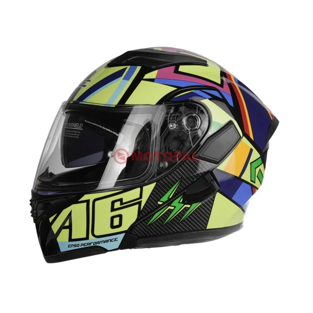 KC - ÇENE AÇILIR VİZÖRLÜ KASK [KC902] [ENSO 46] [L]