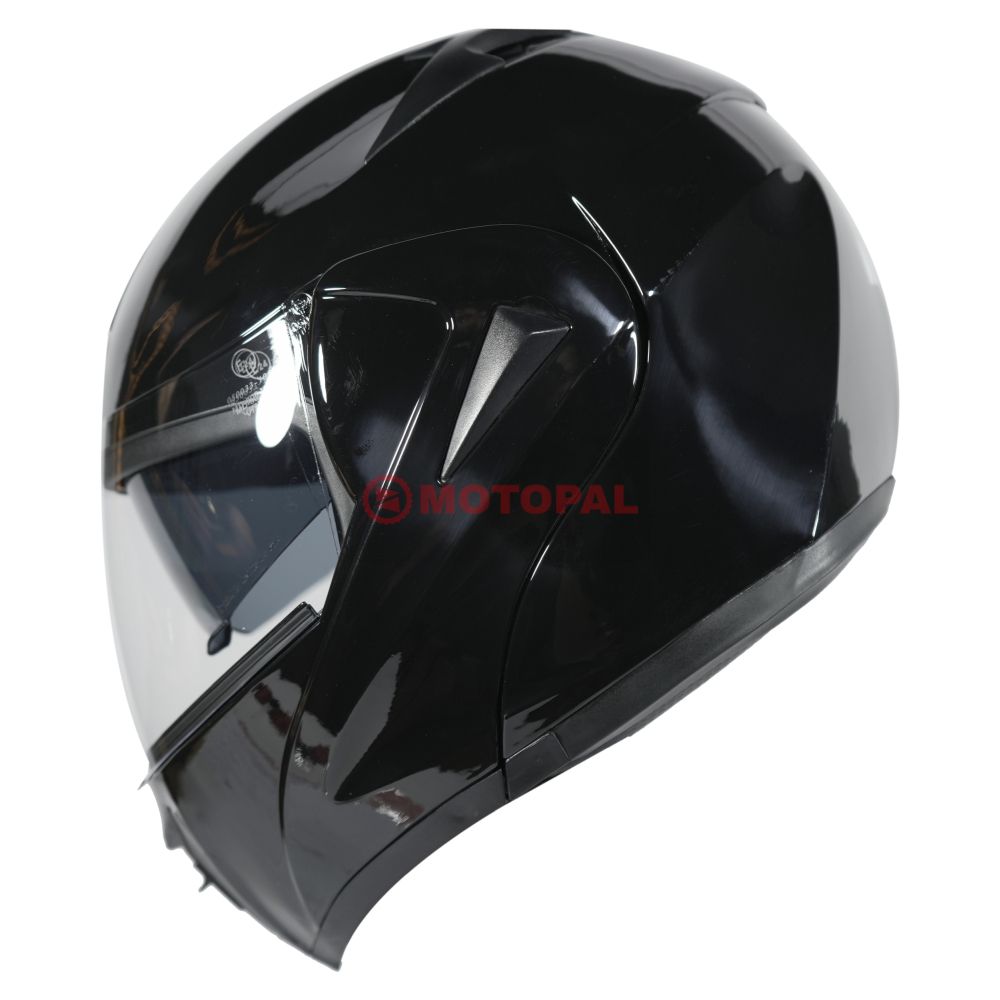 VRT - ÇENE AÇILIR VİZÖRLÜ KASK [MD-808] [SİYAH] [XL]