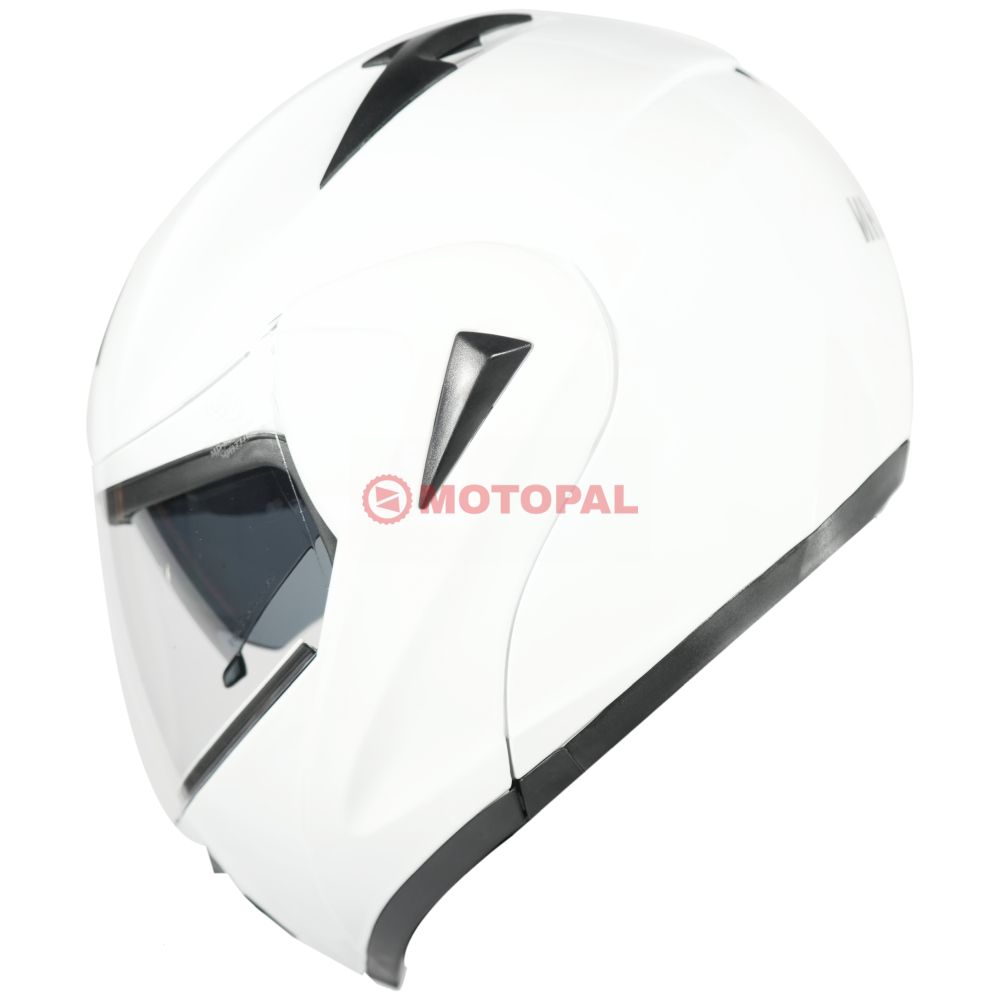 VRT - ÇENE AÇILIR VİZÖRLÜ KASK [MD-808] [BEYAZ] [XL]