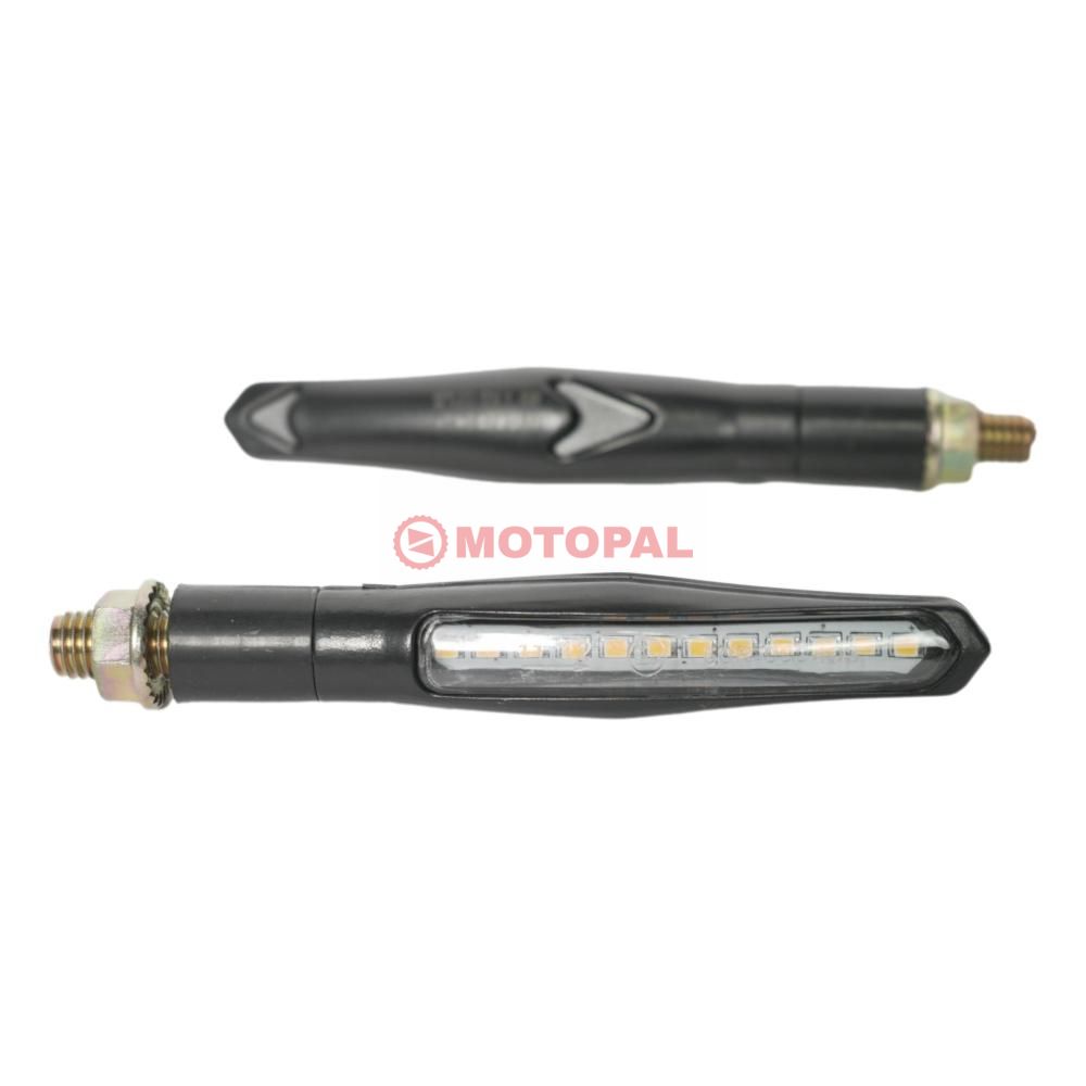 KAYAN LED SİNYAL [SARI IŞIK] [TAKIM] SİYAH [1062L-Y] - E BELGELİ