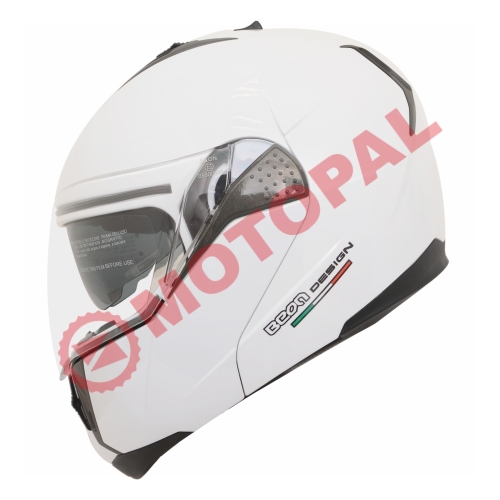 BEON- ÇENE AÇILIR VİZÖRLÜ KASK [B700] [BEYAZ] [S]