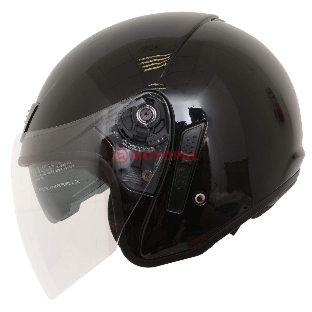 BEON-ÇENESİZ VİZÖRLÜ YAZLIK KASK [B210] [SİYAH] [XL]