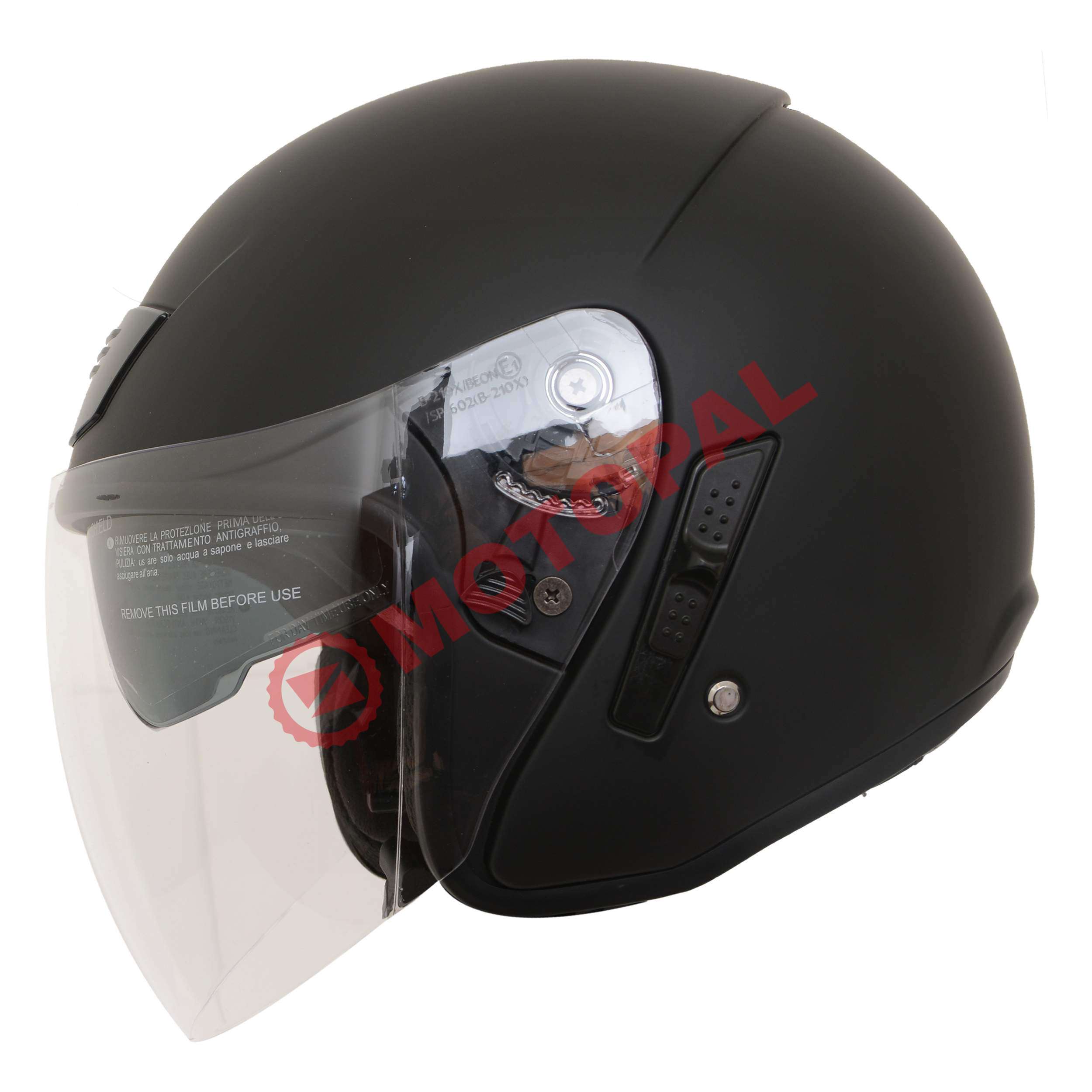 BEON-ÇENESİZ VİZÖRLÜ YAZLIK KASK [B210] [MAT SİYAH] [M]