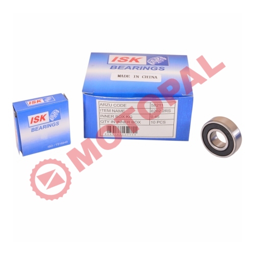 RULMAN [PLASTİK KAPAKLI] 6202