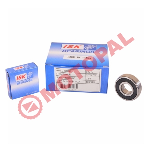 RULMAN [PLASTİK KAPAKLI] 6203