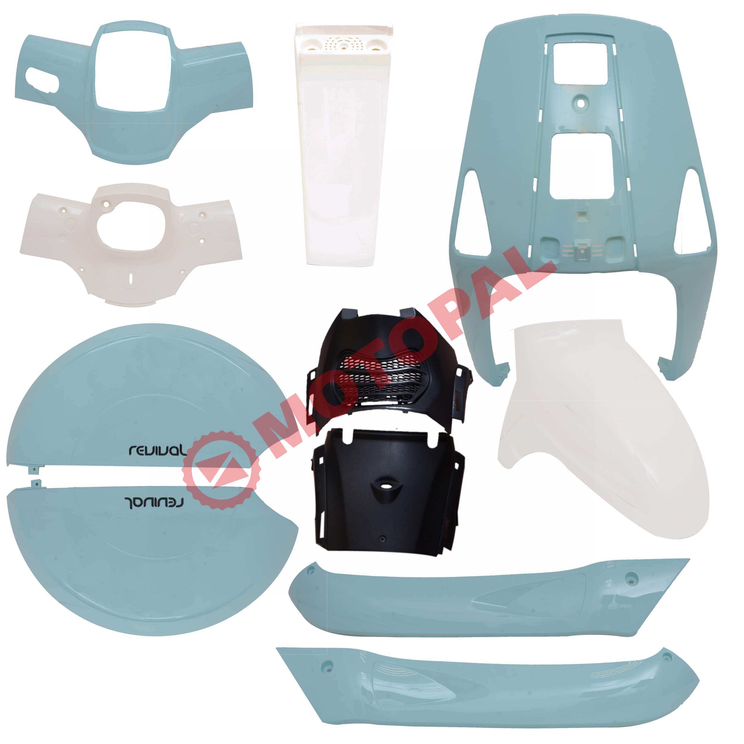 KAPORTA SET [ORİJİNAL] [MAVİ] - REVIVAL