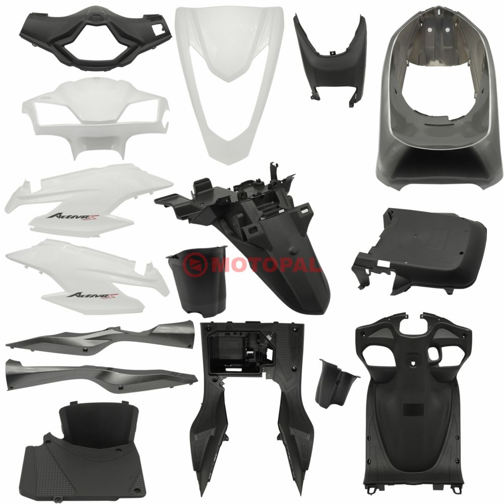 KAPORTA Y. SET [BEYAZ] [YENİ MODEL] HONDA ACTIVA S