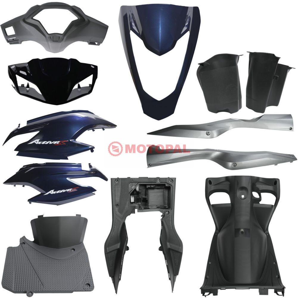 KAPORTA SET [MAVİ] [YENİ MODEL] HONDA ACTIVA S