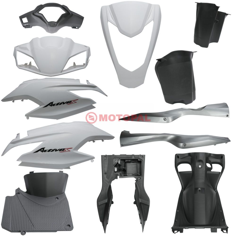 KAPORTA SET [BEYAZ] [YENİ MODEL] HONDA ACTIVA S