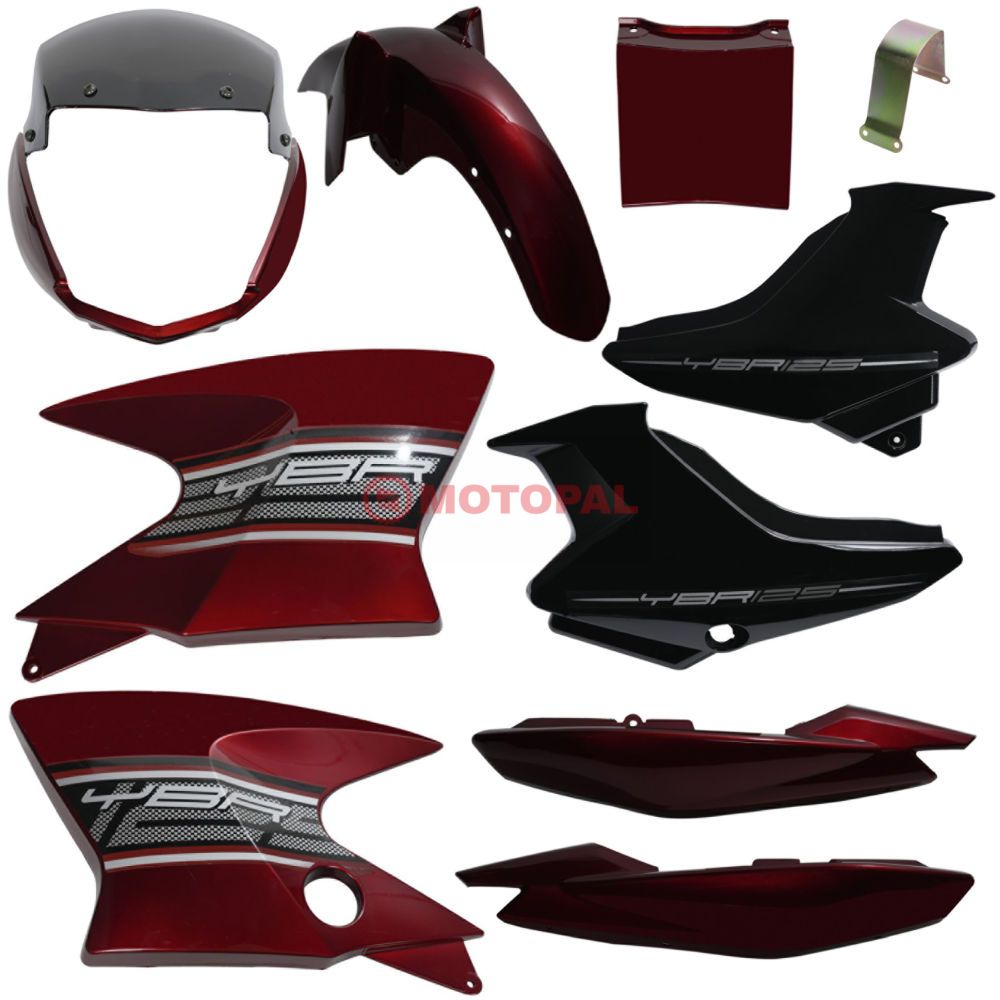 KAPORTA SET [KIRMIZI] YAMAHA YBR K
