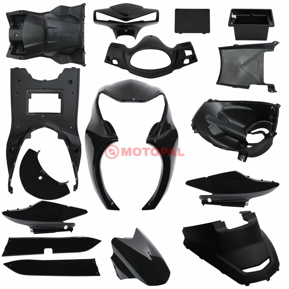 KAPORTA SET [KOMPLE] [SİYAH] SPACE MAX