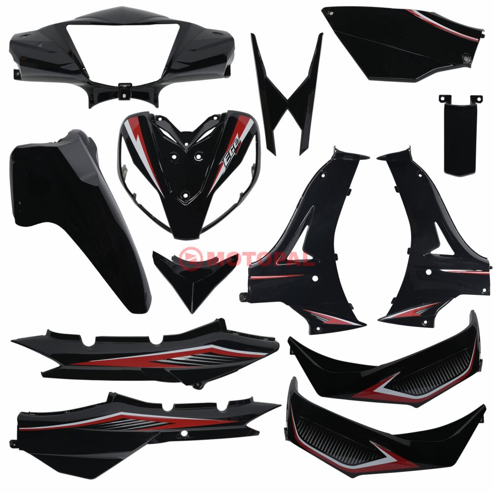 KAPORTA SET [SİYAH] [BOYALI AKSAM] KUBA EGE