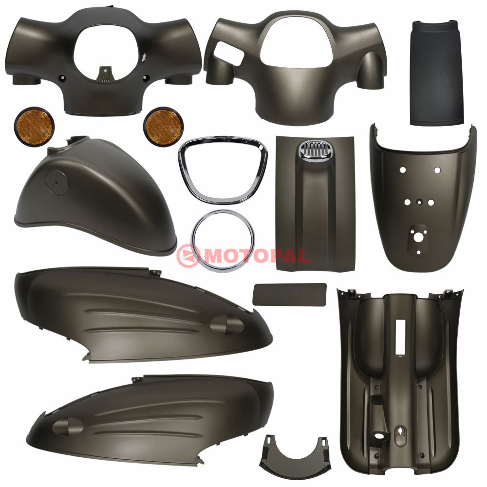 KAPORTA SET [BOYALI AKSAM] [KAHVERENGİ] - MONDIAL TURİSMO